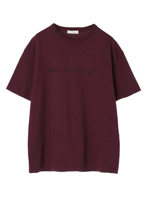 Botanical Dye ロゴTシャツ - MES VACANCES
